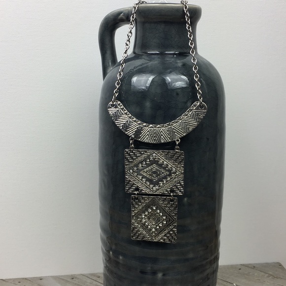 BKE Jewelry - BUCKLE BKE Rhinestone Plated Fashion Necklace